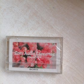 sony audio cassettes 日历卡片