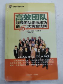 高效团队:领导团队走向成功的5大黄金法则