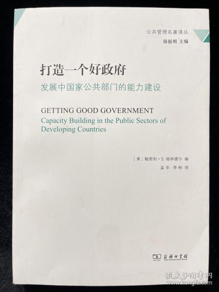 打造一个好政府：发展中国家公共部门的能力建设/公共管理名著译丛