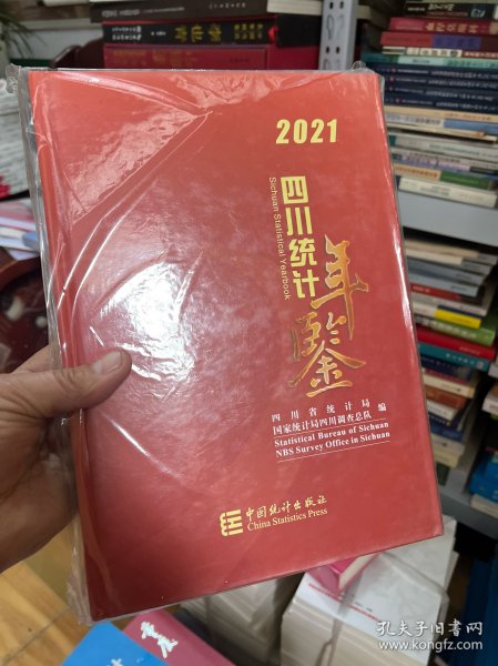 四川统计年鉴2021（含光盘）  全新
