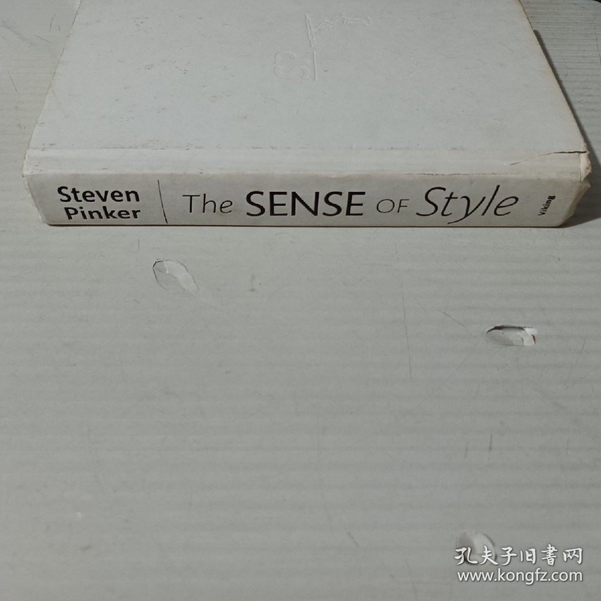 The Sense of Style：The Thinking Person’s Guide to Writing in the 21st Century（英文原版书）缺护封。