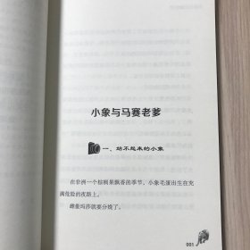 袁博自然史动物小说：小象与马赛老爹