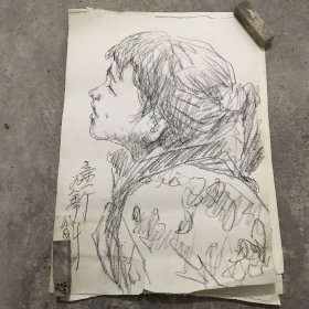 铅笔描绘