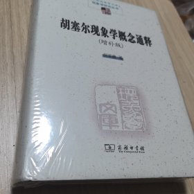 胡塞尔现象学概念通释：增补版
