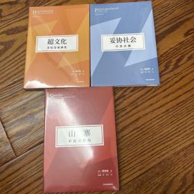 保证正版 超文化文化与全球化+妥协社会今日之痛+山寨中国式解构 三本合售