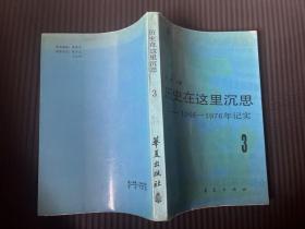 历史在这里沉思 1966-1976年记实