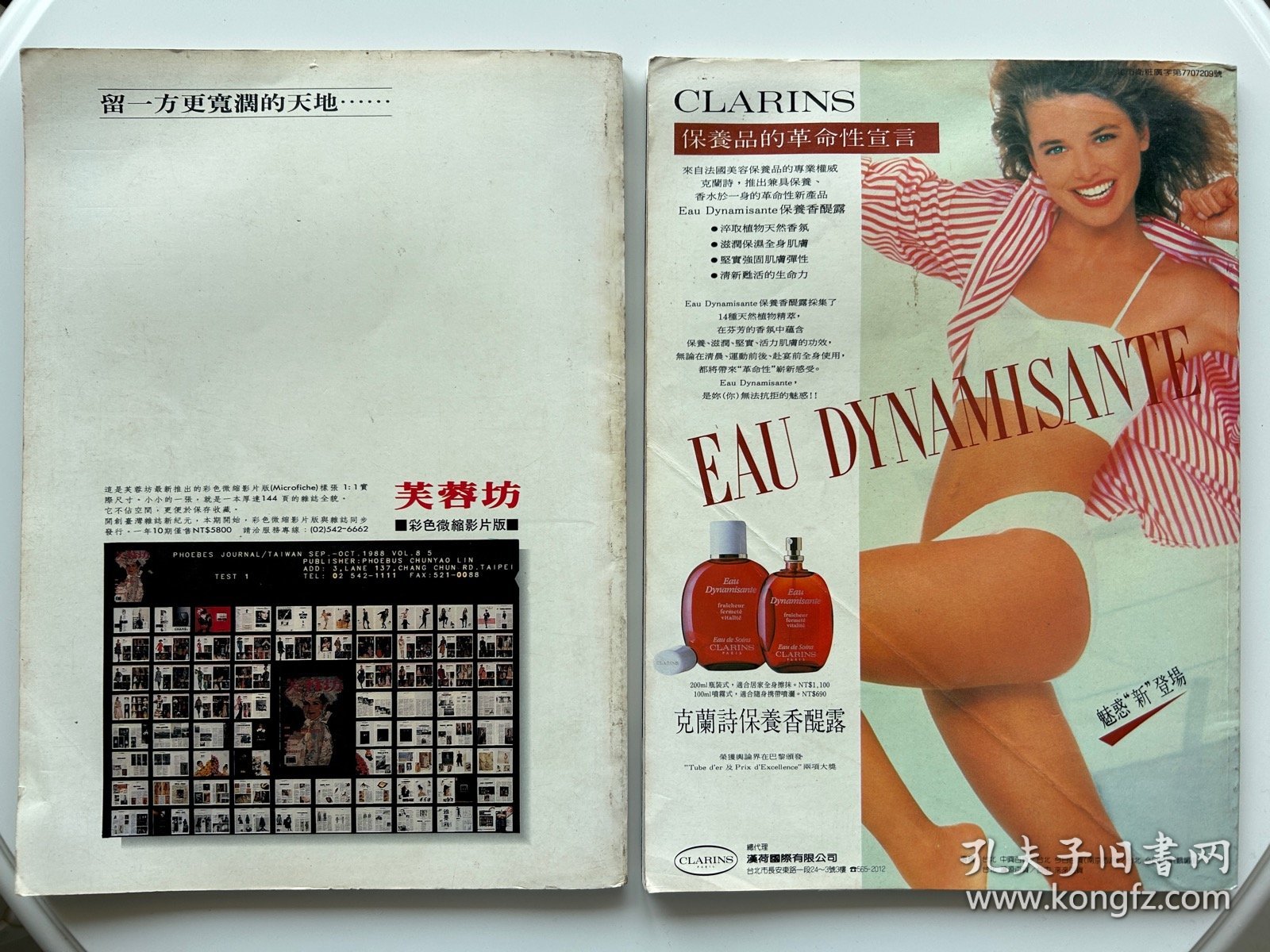 芙蓉坊 国际中文版 1989年2月&3月 两本合