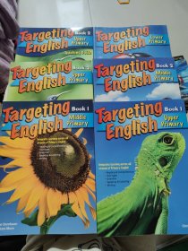 Targeting English：Middle Primary 1、2+Upper Primary1、2+Upper Primary 2 Teaching Guide +Lower Primary【Lower Primary书内有笔记划线， 6册合售！详见图！】