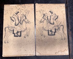 明代～（儒释道）三教神仙画像十二幅。人物传神、画工精湛！