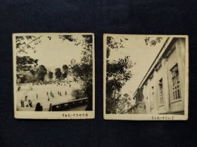 老照片 四川省重庆南山中学老照片