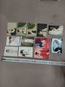 美女写真艺术单面钱包式卡片照片12片24041658