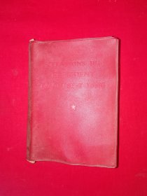 经典老版丨英文版＜毛主席语录＞（全一册）1966年原版老书64开袖珍本，存世量稀少！详见描述和图片