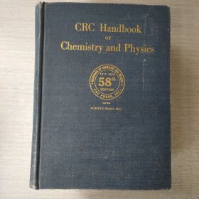 CRC Handbook of Chemistry and Physics