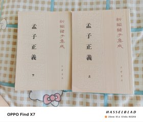 孟子正义 . 上下册