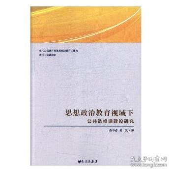 思想政治教育视域下公共选修课建设研究