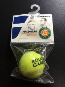 法国网球公开赛 法网 罗兰加洛斯 大满贯 官方纪念品 迷你网球 钥匙圈 球迷周边收藏 正品 现货 全新