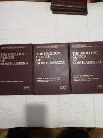 THE UROLOGIC CLINICS OF NORTH AMERICA 1995年16开精装合订3册合售 英文原版医学书