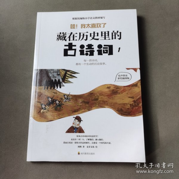 藏在历史里的古诗词（1-4全4册）原来古诗词还可以这样学！