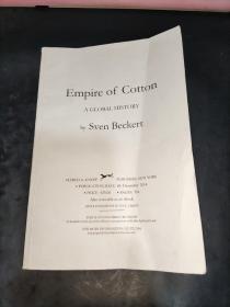 Empire of Cotton: A Global History 棉花帝国：资本主义全球化的过去与未来  实物图 英文