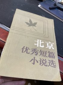 北京优秀短篇小说选