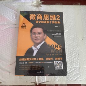 微商思维2 龚文祥谈新个体创业