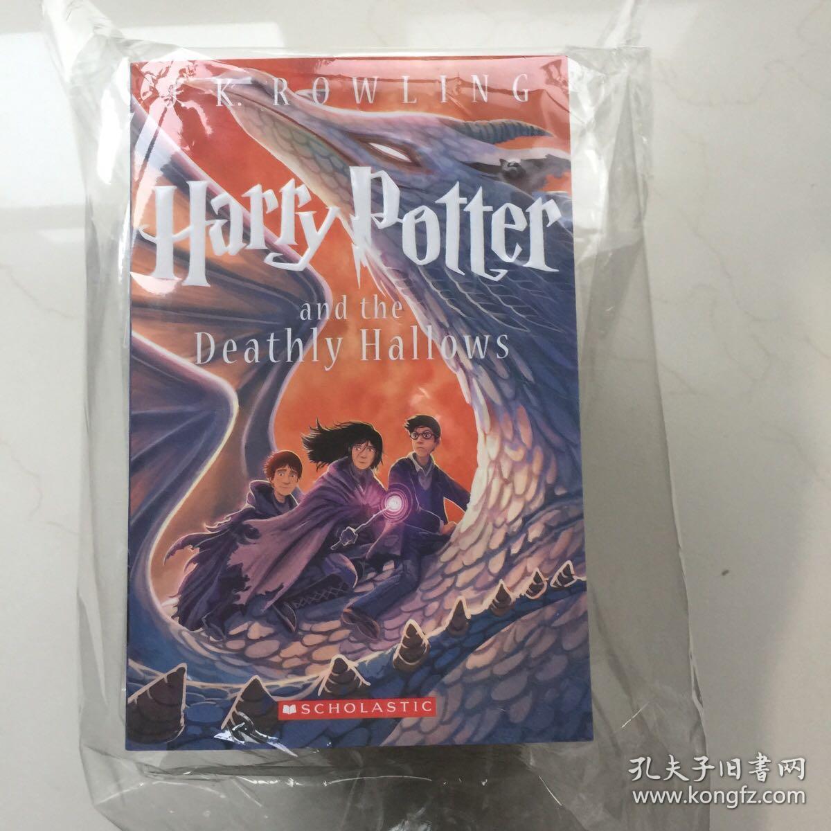 英文原版  Harry Potter and the Sorcerer's Stone  哈利波特套装  美版  1-7册