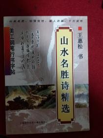 美工钢笔行书字帖：山水名胜诗精选 王惠松书