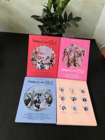 THE 3RD FULL ALBUM Formulaof Love: OT=<3【四本合售 都含光盘】