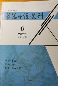 长篇小说选刊 2022-06