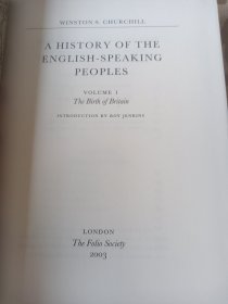 A History of the English-speaking Peoples by Winston Churchill -- 丘吉尔《英语民族史》精装4卷全 带函盒