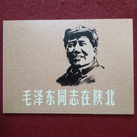 彩色连环画《毛泽东同志在陕北》 郑 家 声绘画， 上海人 民美术出版社， 一版一印。日出东方