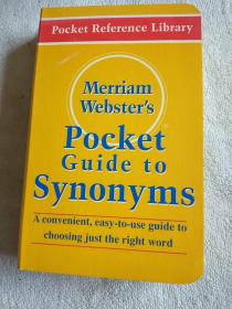 MerriamWebster’s Pocket Guide to Synonyms