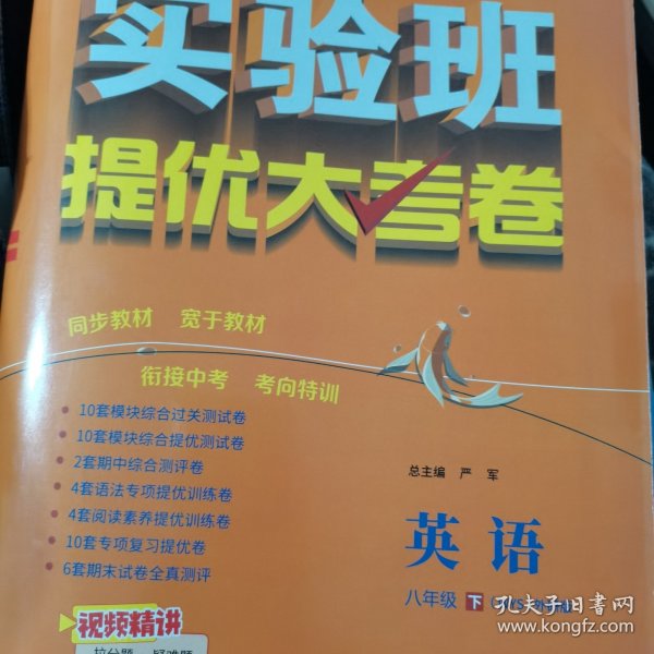 实验班提优大考卷 八年级下册册 初中英语外研版