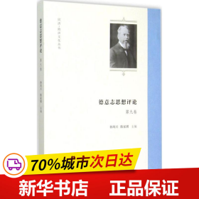 德意志思想评论 第九卷/同济·欧洲文化丛书