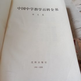 中国中学教学百科全书 全套10册全