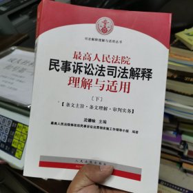 最高人民法院民事诉讼法司法解释理解与适用