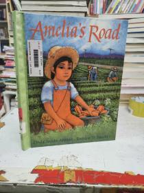 英文原版读本精装16开：amelia's road