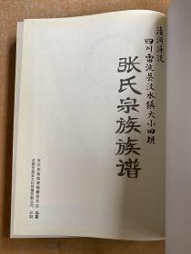 张氏宗族族谱 （清流源流四川雷波县汶水镇大小天坝）（仅印200册）