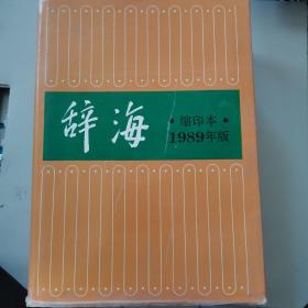 辞海（缩印木）1989年版