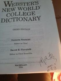 Webster’s new world college dictionary