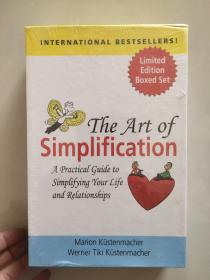 限量匣盒版 The Art of Simplification: A practical guide to simplifying your life and relationships  (Simplify your love -simply your life) [limited edition boxed set]  匣装两册装，原装