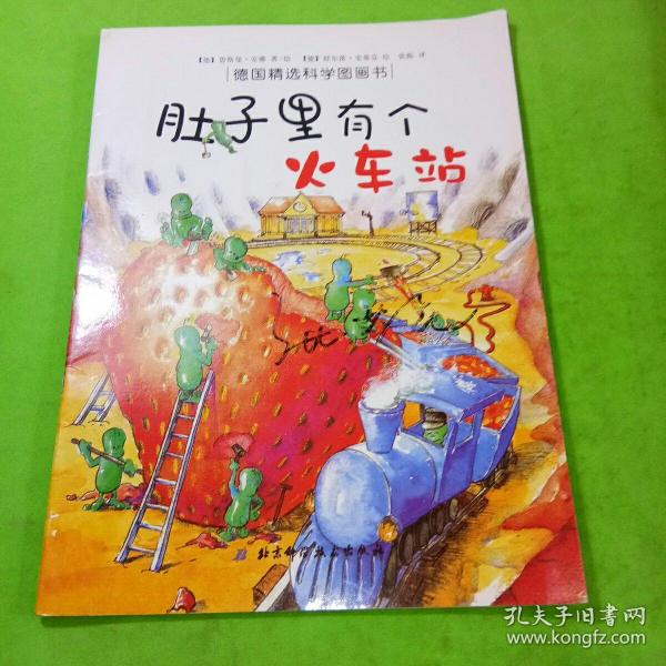 肚子里有个火车站：德国精选科学图画书