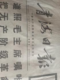 青海日报1976年9月17日