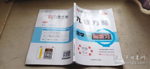 九章方略  数学一轮总复习  2021版（平装大16开   2020年7月1版2印   有描述有清晰书影供参考）