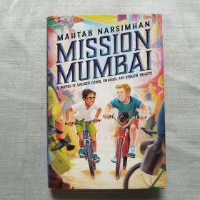 MISSION MUMBAI A novel 精装本 英文小说 英文青少年小说