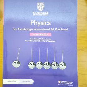 剑桥新版高中物理教材 Cambridge International AS ALevel Physics Coursebook