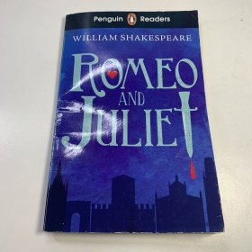 现货 Penguin Romeo and Juliet 企鹅分级文学经典入门级 莎士比亚 罗密欧与茱丽叶 ELT 儿童分级阅读读物 插图故事书
