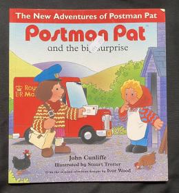 Postman pat and the big surprise 平装 复古绘本
