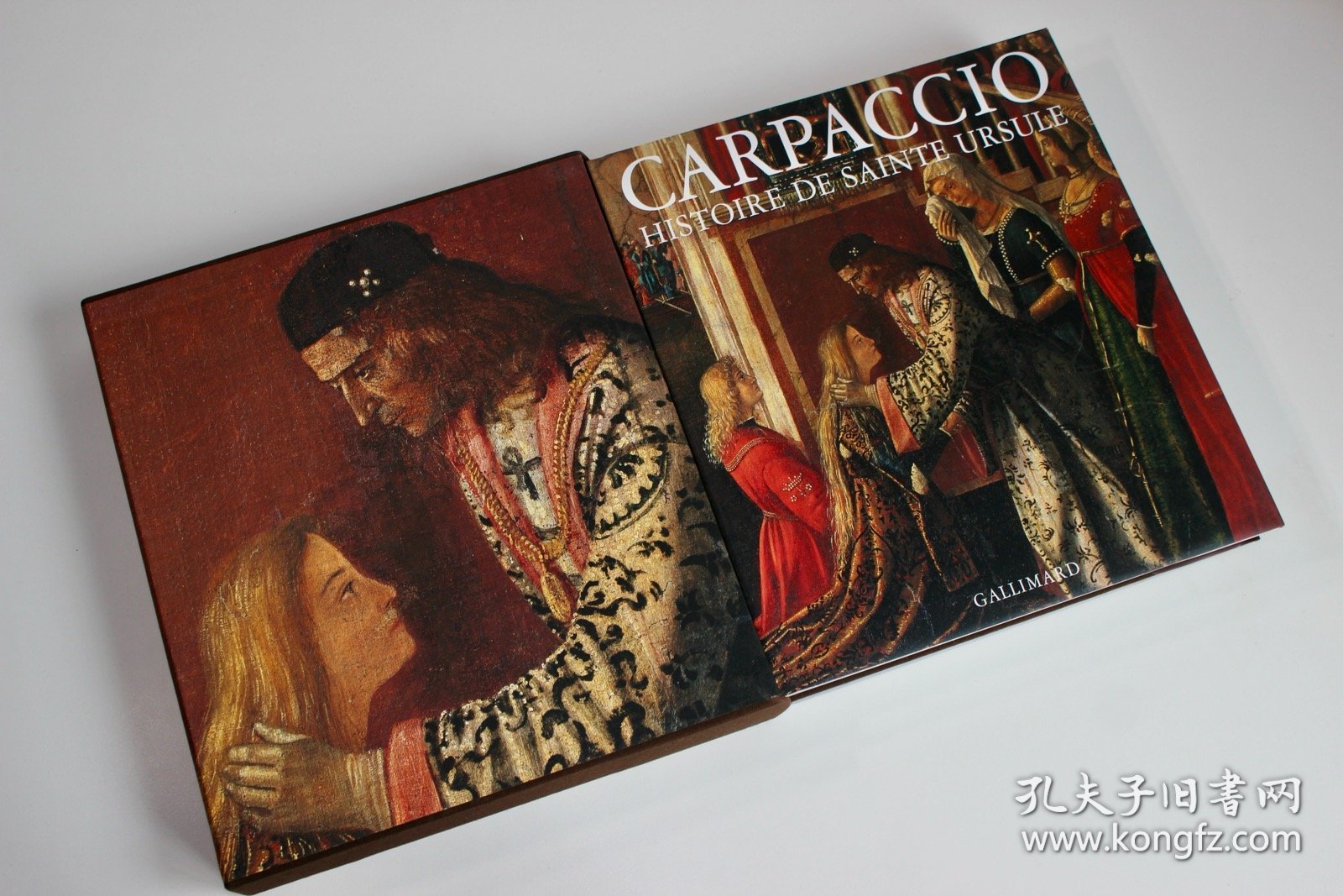 意大利画家维托雷·卡尔帕乔(Vittore Carpaccio)个人绘画特辑 超多放大细节图 带函套 大开本 12开 超重5.52斤 344页