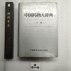 中国药物大词典下册